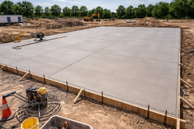 Commercial Slab Installation in Columbiana County, OH