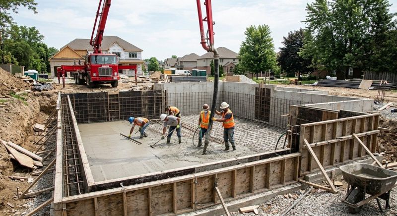 Concrete Basement Pouring in Youngstown, OH
