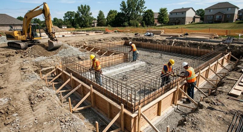 Foundation Construction in Campbell, OH