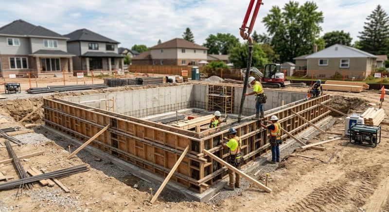 Foundation Construction in Salem, OH