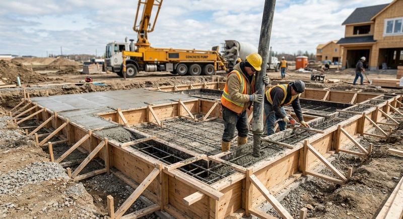 Foundation Wall Pouring in Brookfield, OH