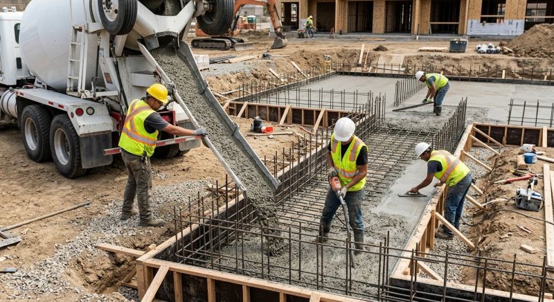 Foundation Wall Pouring in Struthers, OH