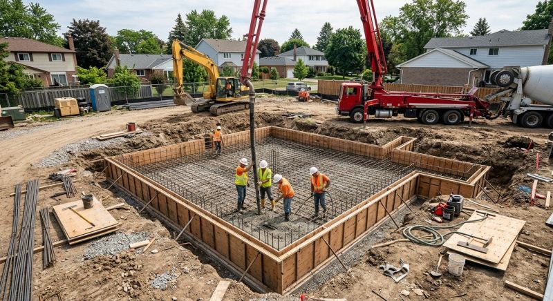 Home Foundation Installation in Berlin Center, OH