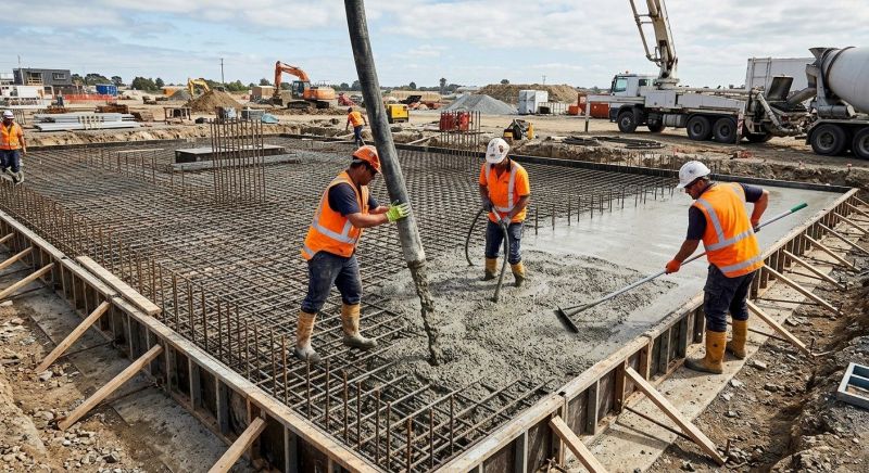 Poured Foundation Installation in Youngstown, OH